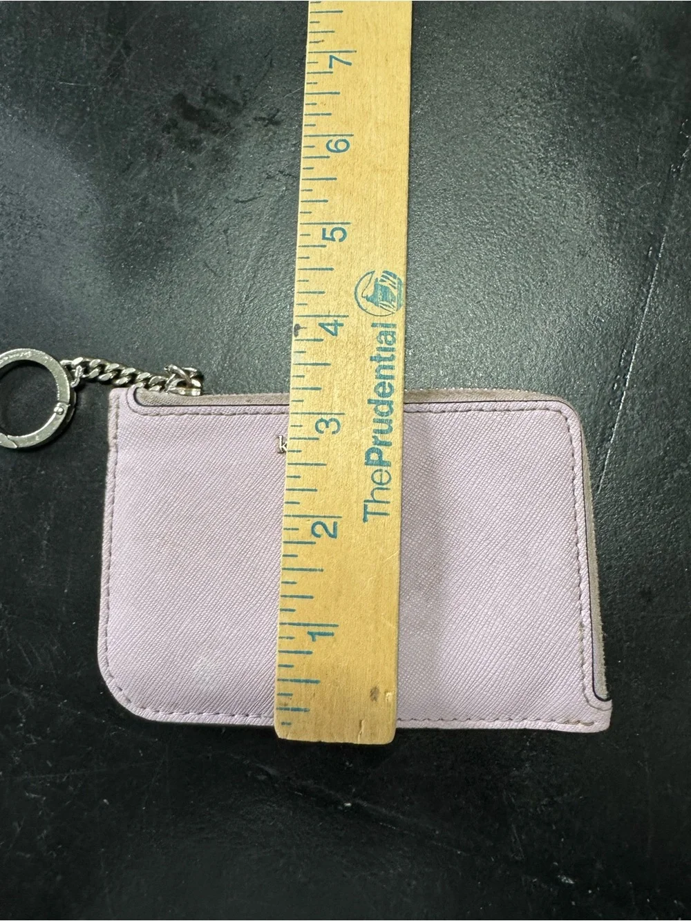kate spade Two-Tone Lilac and Navy Zip‎ Card Case